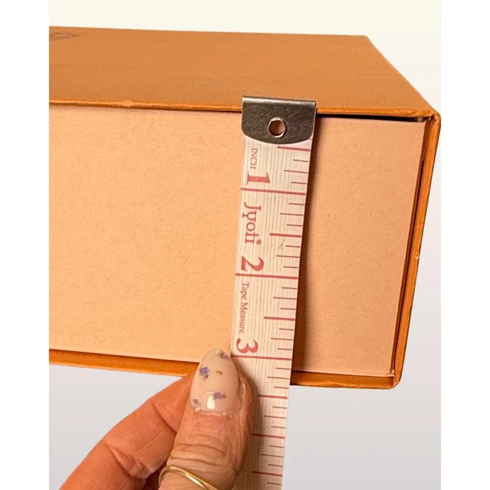 Louis Vuitton Large Magnetic Collapsible Storage Box Orange Neverfull 18x15x6